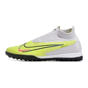 Chuteira Society Nike React Phantom GX Elite DF Luminous