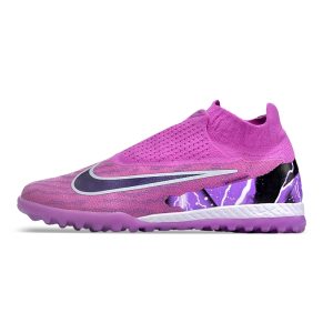 Chuteira Society Nike React Phantom GX Elite DF Thunder