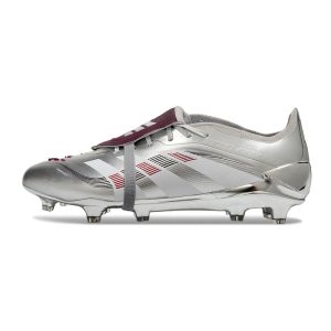 Chuteira Campo ADIDAS Predator Elite Tongue 25 FG Bellingham Chrome Dream