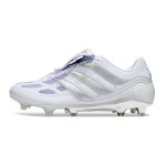 Chuteira Campo ADIDAS Predator Precision FG Made in Germany Silver Strike
