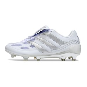 Chuteira Campo ADIDAS Predator Precision FG Made in Germany Silver Strike